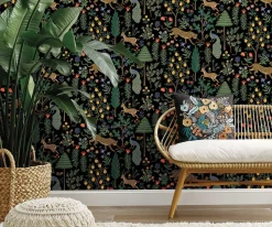 Menagerie Peel & Stick Wallpaper|RIFLE PAPER Co. Discount