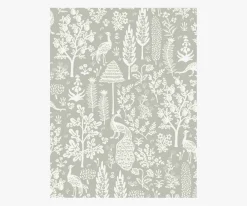 Menagerie Toile Wallpaper Sample|RIFLE PAPER Co. New