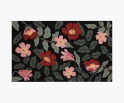 Minnie Primrose Wool-Hooked Rug|RIFLE PAPER Co. New