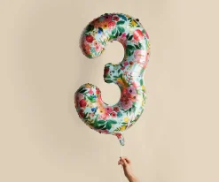 Numbered Foil Balloon|RIFLE PAPER Co. Sale