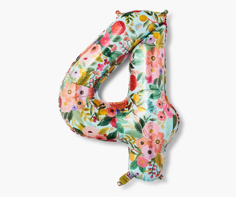 Numbered Foil Balloon|RIFLE PAPER Co. Sale