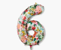 Numbered Foil Balloon|RIFLE PAPER Co. Sale