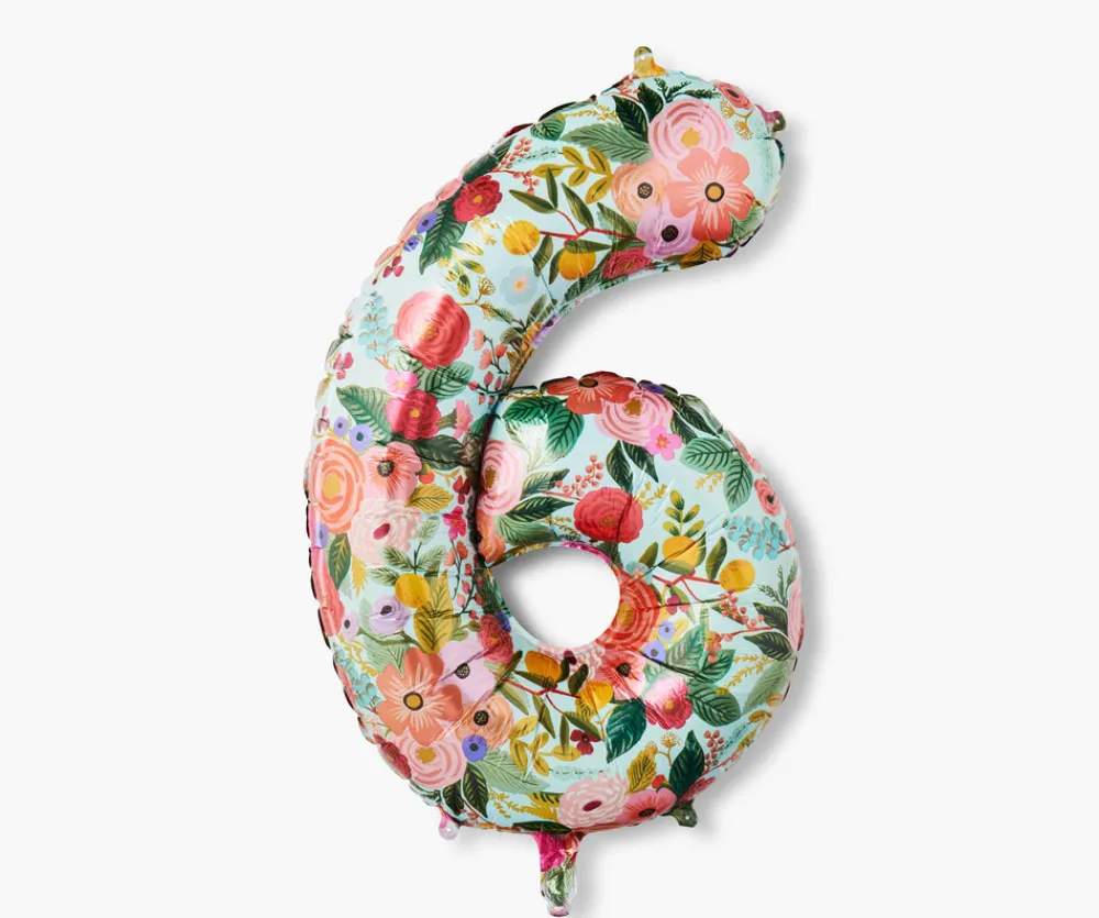 Numbered Foil Balloon|RIFLE PAPER Co. Sale