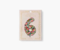 Numbered Foil Balloon|RIFLE PAPER Co. Sale
