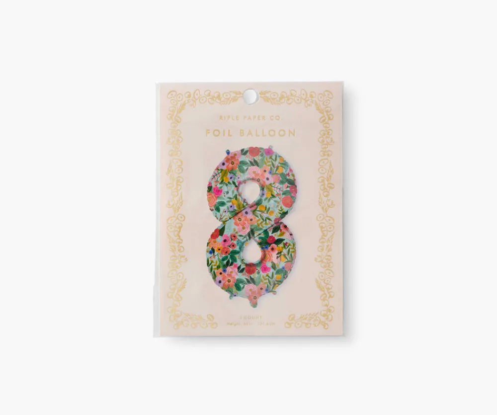 Numbered Foil Balloon|RIFLE PAPER Co. Sale