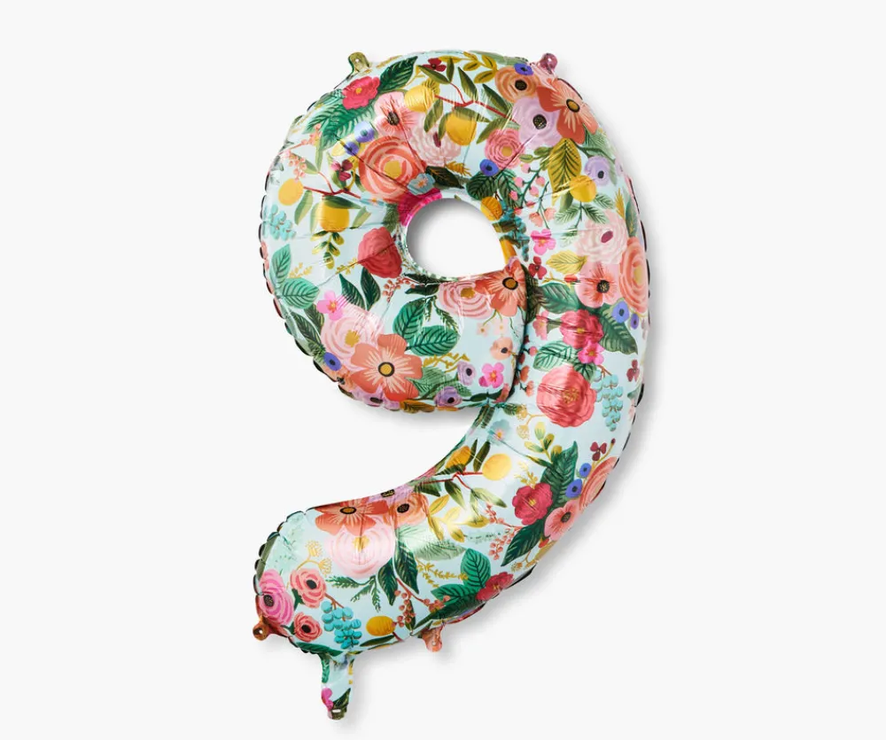 Numbered Foil Balloon|RIFLE PAPER Co. Sale