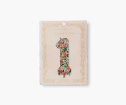 Numbered Foil Balloon|RIFLE PAPER Co. Sale