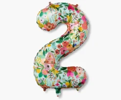 Numbered Foil Balloon|RIFLE PAPER Co. Sale
