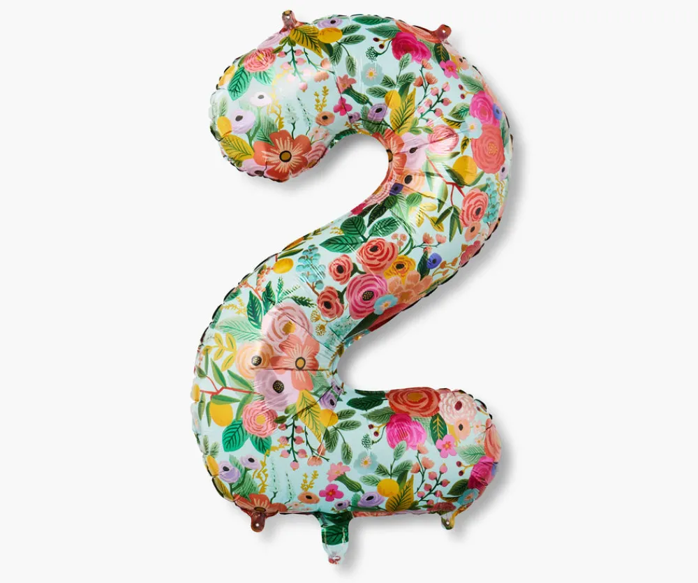 Numbered Foil Balloon|RIFLE PAPER Co. Sale