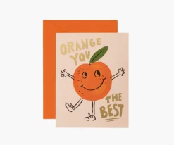 Orange You The Best Card|RIFLE PAPER Co. New