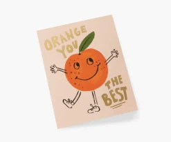 Orange You The Best Card|RIFLE PAPER Co. New