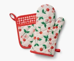 Oven Mitt and Pot Holder Set|RIFLE PAPER Co. Sale