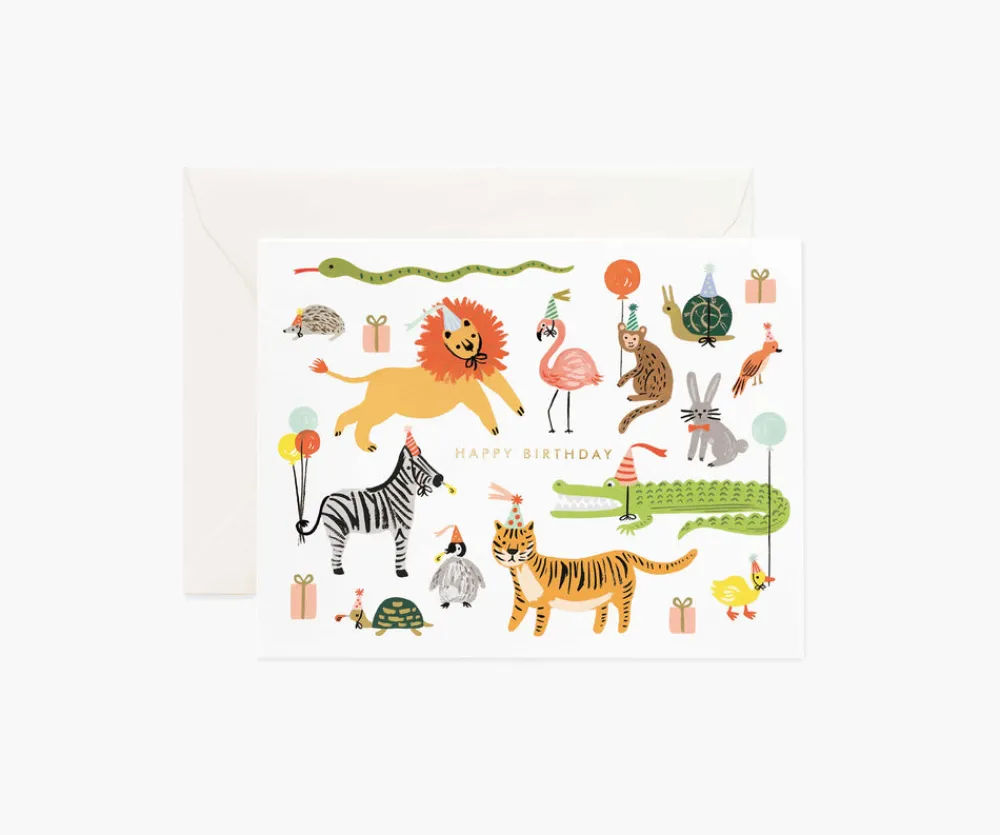 Party Animals Card|RIFLE PAPER Co. Outlet