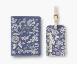 Passport Holder & Luggage Tag Set|RIFLE PAPER Co. Discount