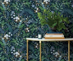 Peacock Garden Peel & Stick Wallpaper|RIFLE PAPER Co. Sale