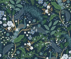Peacock Garden Peel & Stick Wallpaper|RIFLE PAPER Co. Sale