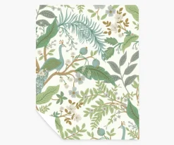 Peacock Garden Peel & Stick Wallpaper Sample|RIFLE PAPER Co. Best