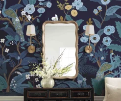 Peacock Wallpaper Mural Sample|RIFLE PAPER Co. New