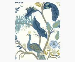 Peacock Wallpaper Sample|RIFLE PAPER Co. Hot