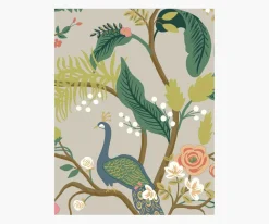 Peacock Wallpaper Sample|RIFLE PAPER Co. Best