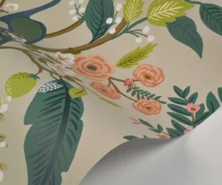 Peacock Wallpaper Sample|RIFLE PAPER Co. Best