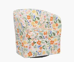 Pembroke Swivel Chair|RIFLE PAPER Co. Outlet