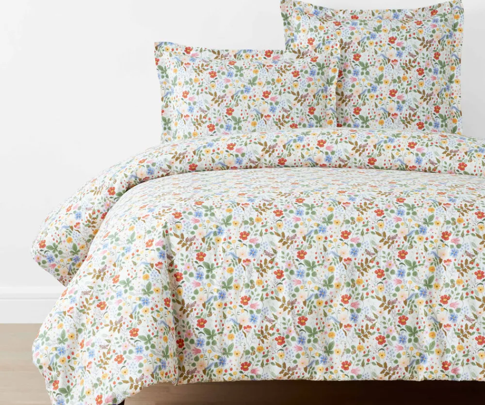 Percale Duvet Cover|RIFLE PAPER Co. Outlet