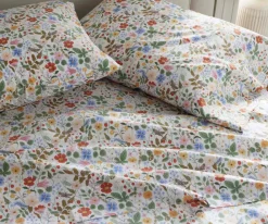 Percale Fitted Sheet|RIFLE PAPER Co. Sale