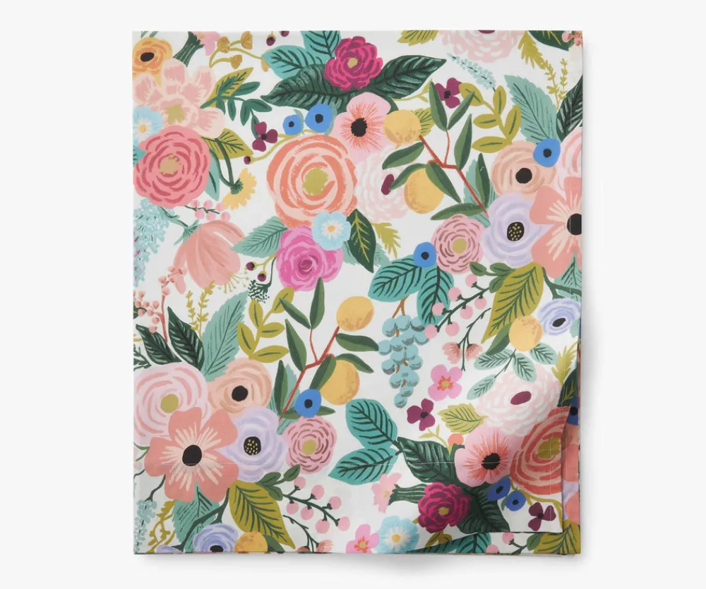 Percale Flat Sheet|RIFLE PAPER Co. Hot