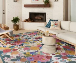 Perennial Garden Party Power Loomed Rug|RIFLE PAPER Co. Best