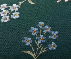 Petite Fleurs Embroidered Pillow|RIFLE PAPER Co. Hot