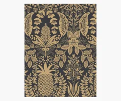 Pineapple Damask Wallpaper Sample|RIFLE PAPER Co. Fashion