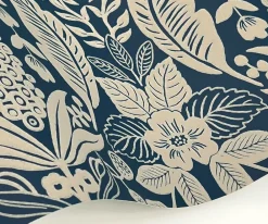 Pineapple Damask Wallpaper Sample|RIFLE PAPER Co. Outlet