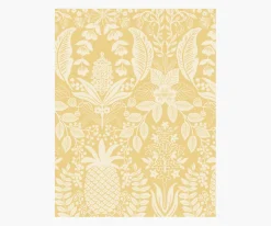 Pineapple Damask Wallpaper Sample|RIFLE PAPER Co. Clearance