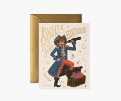 Pirate Birthday Card|RIFLE PAPER Co. Outlet