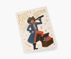 Pirate Birthday Card|RIFLE PAPER Co. Outlet