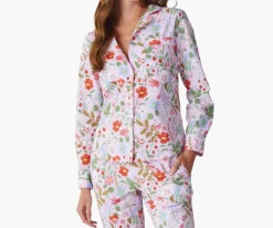 Poplin Button Front Long Set|RIFLE PAPER Co. Sale