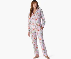 Poplin Button Front Long Set|RIFLE PAPER Co. Sale