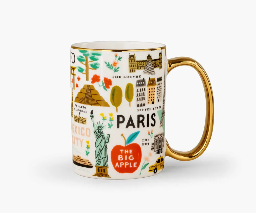 Porcelain Mug|RIFLE PAPER Co. New