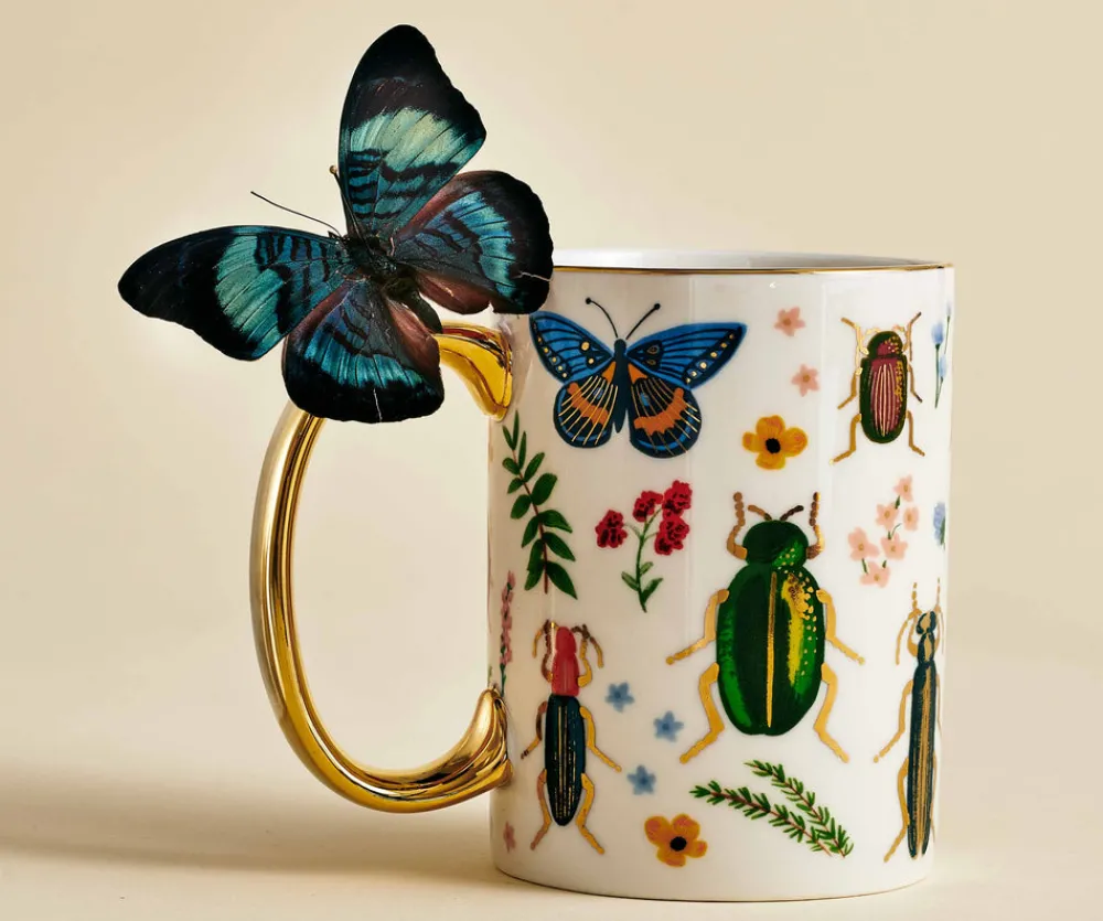 Porcelain Mug|RIFLE PAPER Co. Outlet
