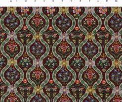 Posy Cotton Metallic Fabric|RIFLE PAPER Co. Discount