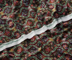 Posy Cotton Metallic Fabric|RIFLE PAPER Co. Discount