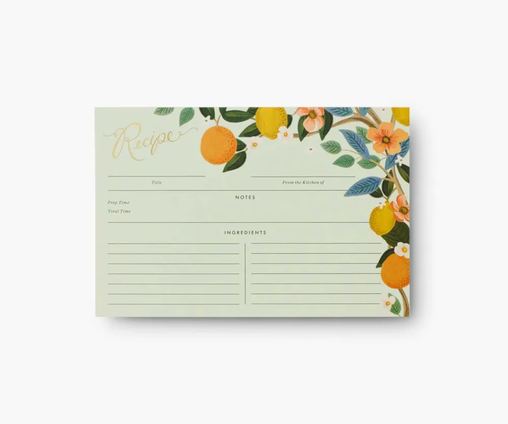 Recipe Cards|RIFLE PAPER Co. Best