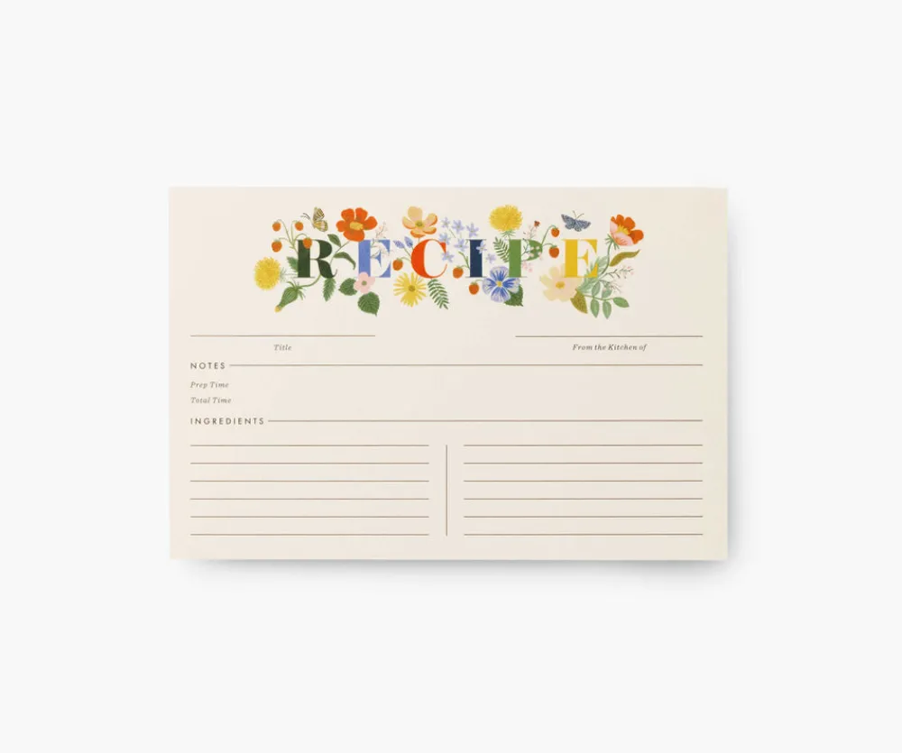 Recipe Cards|RIFLE PAPER Co. New