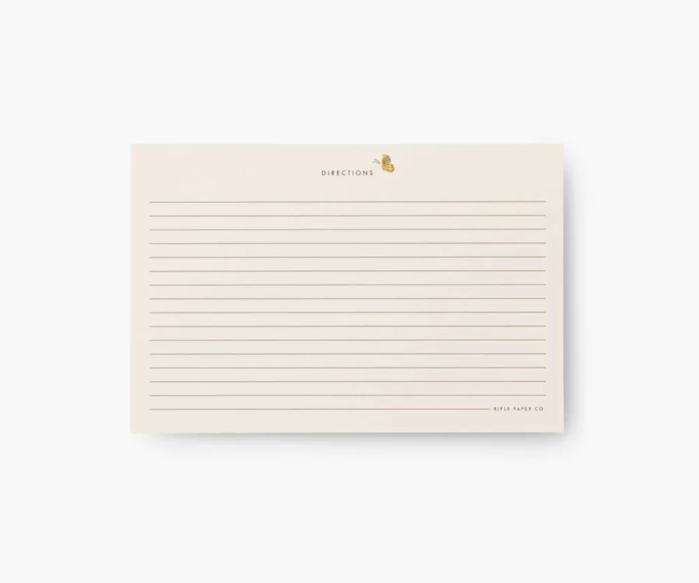 Recipe Cards|RIFLE PAPER Co. New