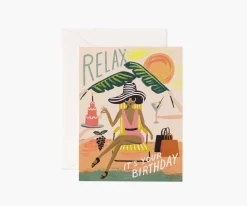 Relax Birthday|RIFLE PAPER Co. Online