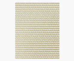 Rickrack Cotton Metallic Fabric|RIFLE PAPER Co. Clearance