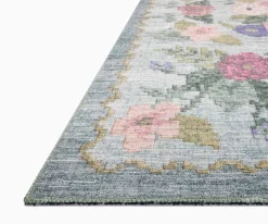 Rosa Antique Rose Power Loomed Rug|RIFLE PAPER Co. Clearance