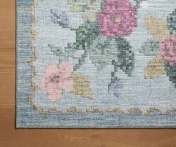 Rosa Antique Rose Power Loomed Rug|RIFLE PAPER Co. Clearance