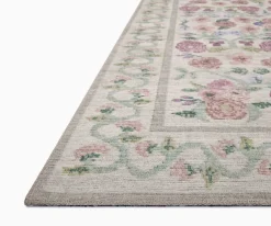 Rosa Power Loomed Rug|RIFLE PAPER Co. Fashion